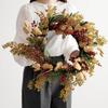 HEADS Christmas Wreath Approximately 600mm Diameter X 160mm 1 Piece X-NW5 Decoration, Diameter, Large, Gold,