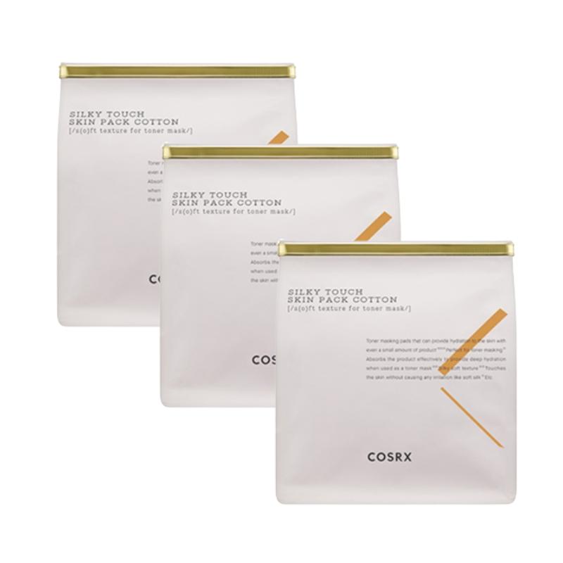 

COSRX Хлопок для снятия макияжа Silky Touch (80pcs) * 3 штуки