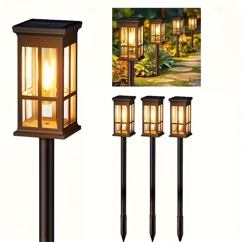 Solar Path Light Outdoor Waterproof  Landscape Lighting Suitable for Trail Terrace Lawn and Courtyard Decoration
