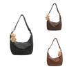 Large Capacity Shoulder Bag for Work School and Travel PU Leather Crossbdoy Purse Sling Bag
