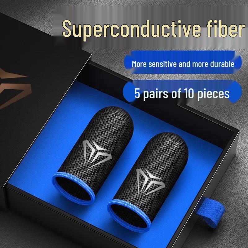 Esports herní prstové návleky: Potuodolné, protiskluzové, ultratenké návleky na palce pro mobilní hry jako King of Glory & PUBG