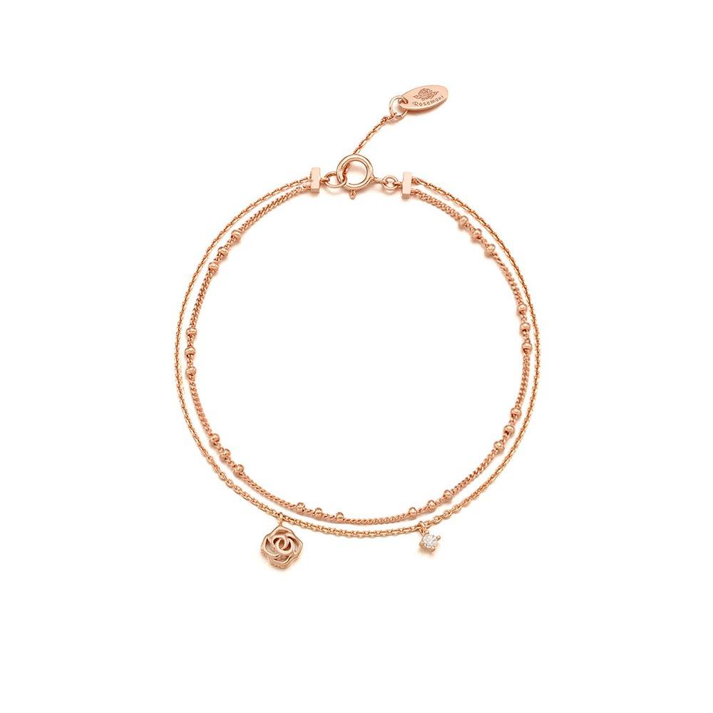 [Rosemont] Silver Bracelet Rc0284