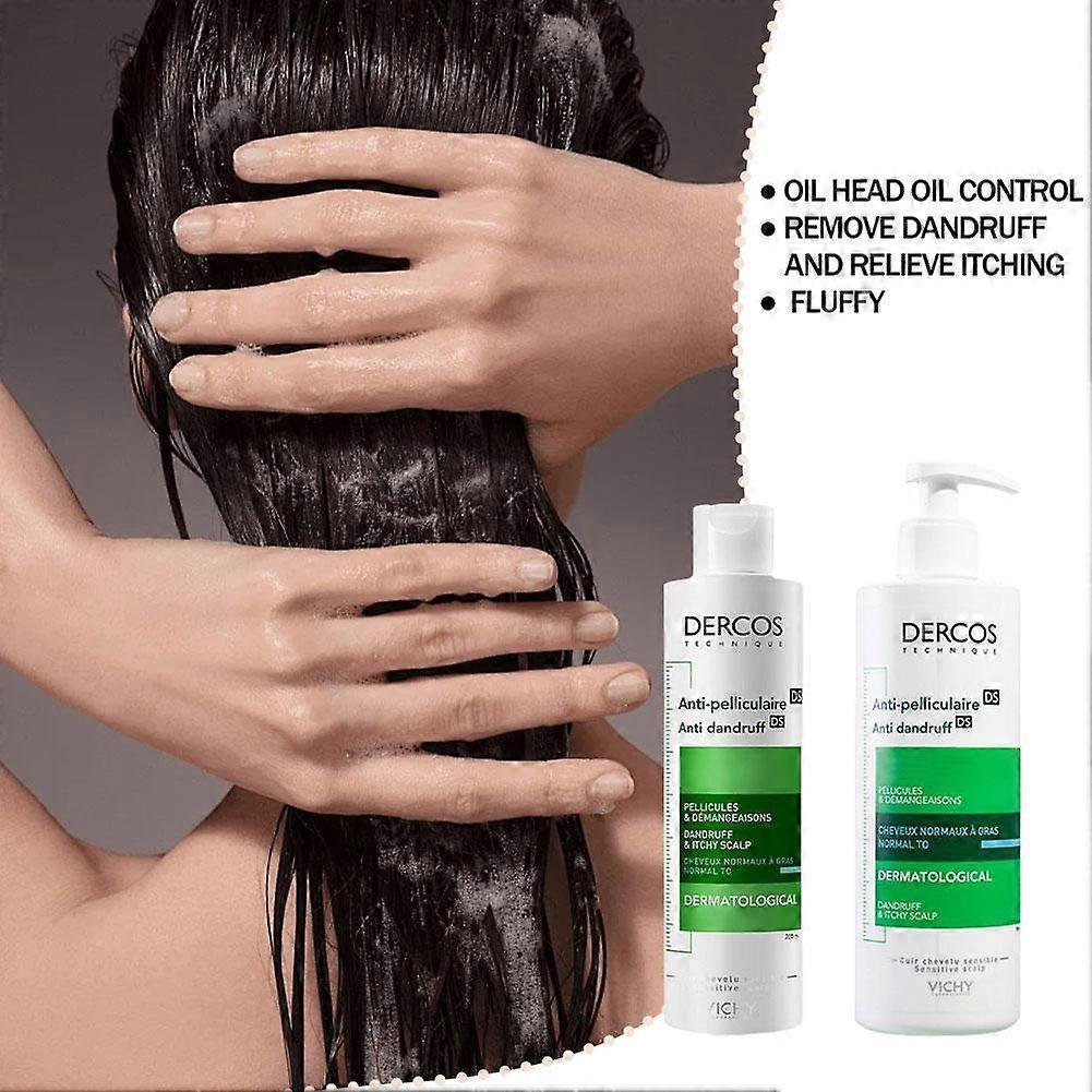 Vichy Dercos Anti-Dandruff Shampoo Instant Visible Relief Itch Prevention 6 Weeks