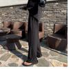 Women's Harajuku High-Waist Casual Straight-Leg Trousers - Trendy, All-Match, and New Literary Style.