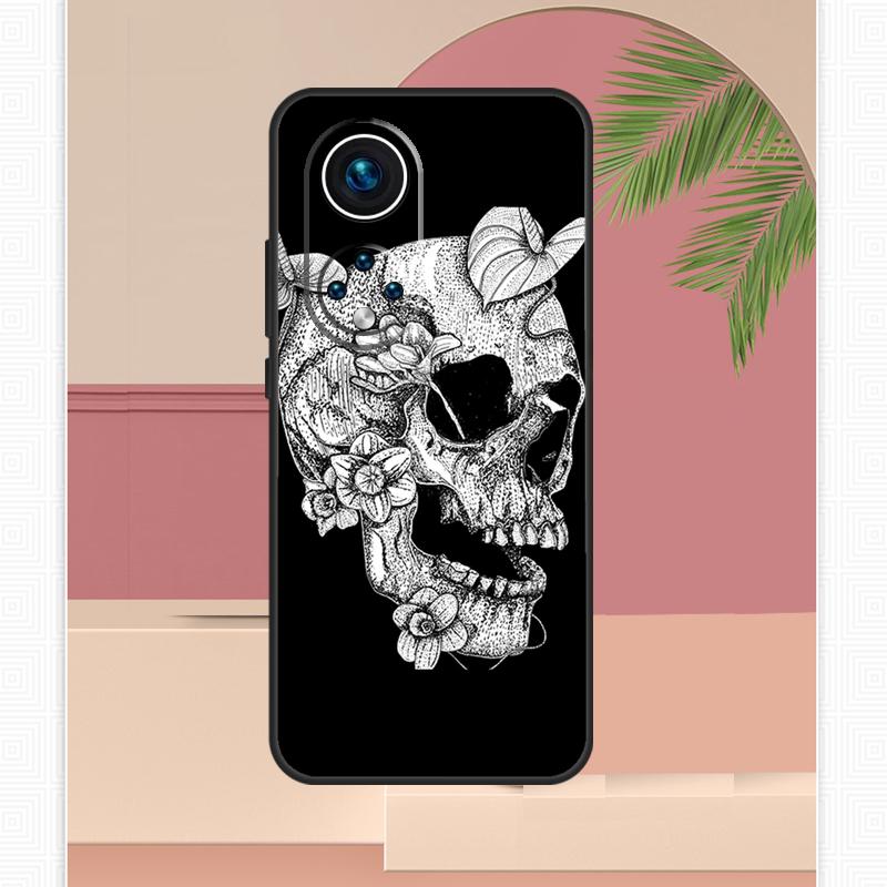 Gothic Skull Case For Honor Magic 8 Pro 7 6 5 Lite Honor 200 400 X9c X9b X9a X8b X8a X8c 50 70 90 Cover