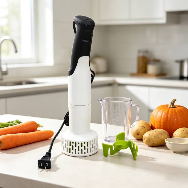 Manual Meat Grinder With Stainless Steel Blade For Home Use Baby Food Preparation