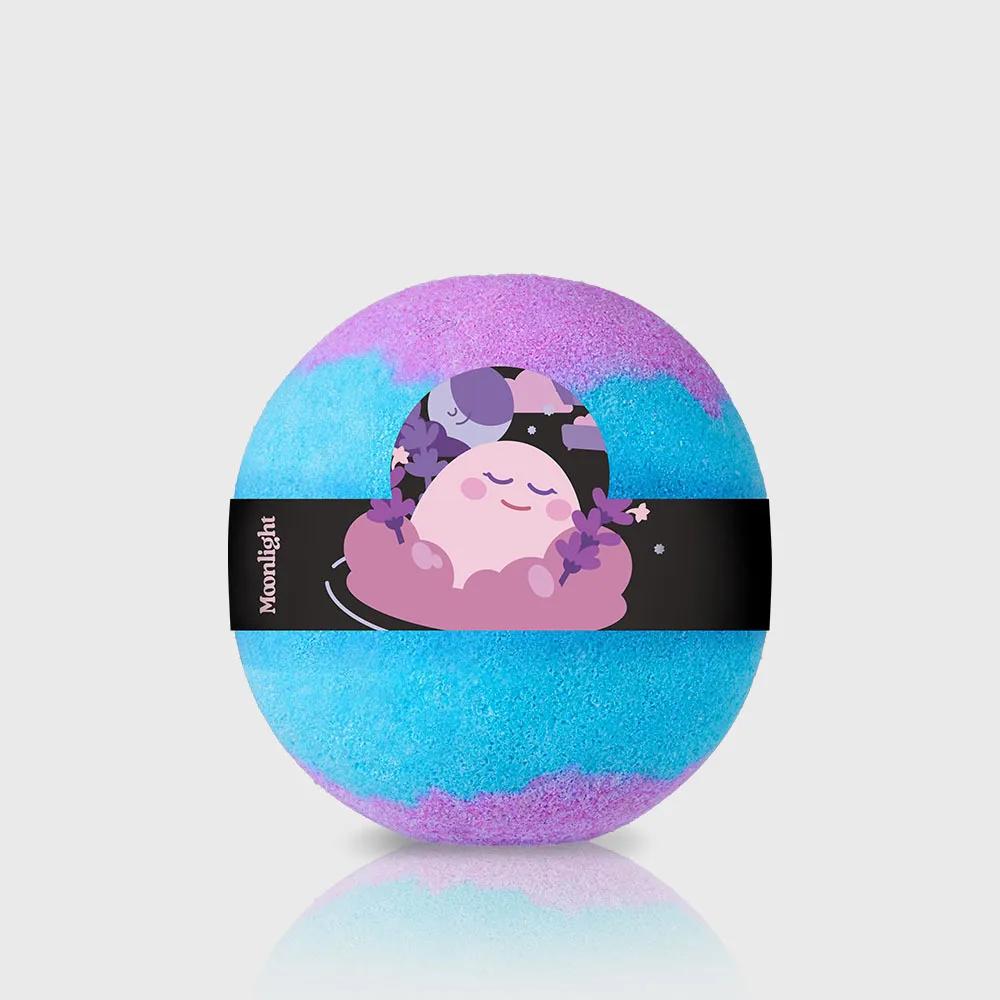 LEPS BOMB Bubble Bath Bomb (Moonlight/RaspberryMint) Moonlight
