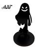 Dark Festive Table Centerpiece Halloween Wooden Candle Holder, Black Hollow Crow Spider Tealight Display Party Atmosphere Decor Stand, Gothic