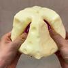 Jumbo Käsewürfel Stressball Große formbare Käse-Quetschball Nicht hüpfendes Fidget-Spielzeug ASMR Sensorisch Anti-Stress Weihnachtsgeschenk