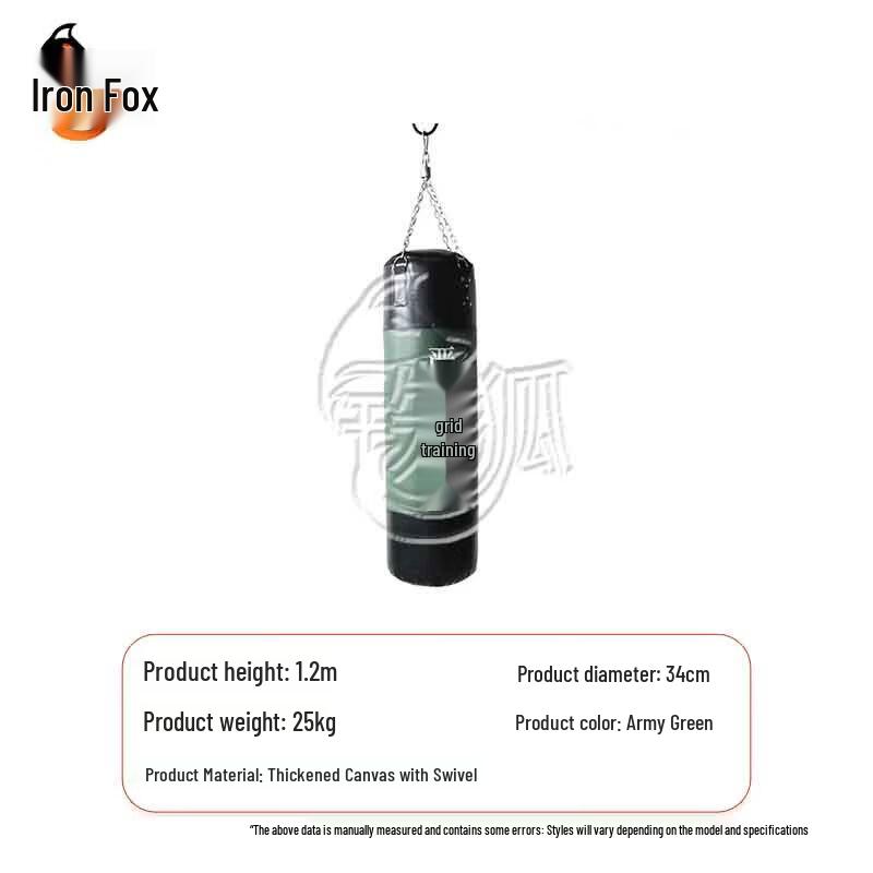 Iron Fox Hanging Punching Bag