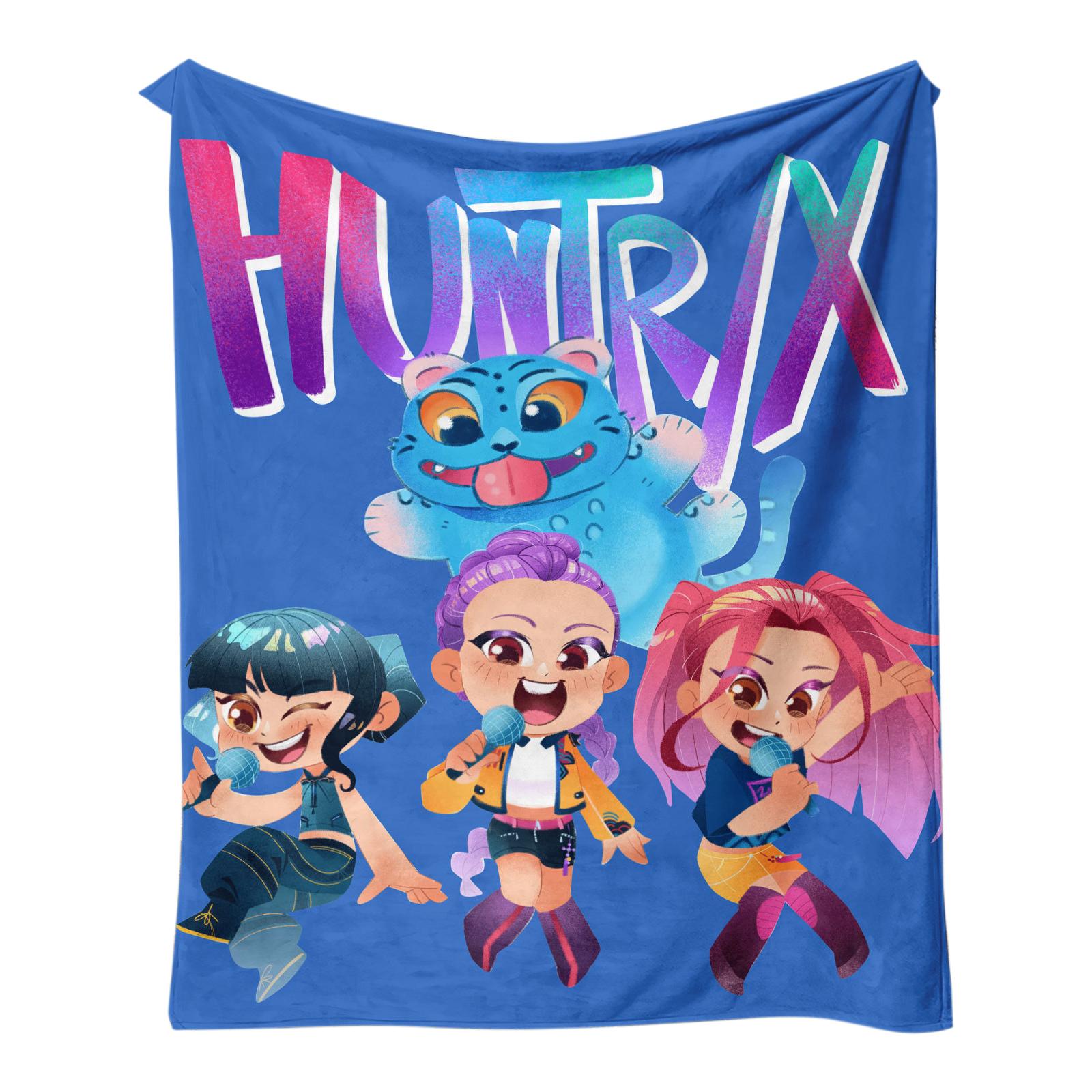 

150*200cm Anime Peripheral Printed Warm Blanket One Size