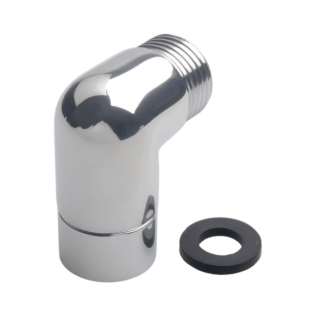 Adjustable Degree Shower Head Elbow Adapter Wall Mounted