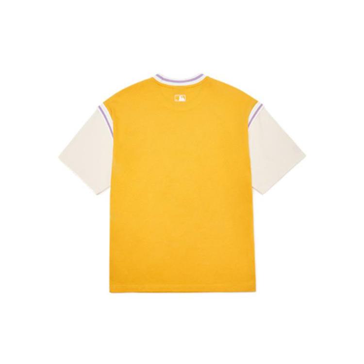 New MLB T Shirt Unisex Light Orange 3ATSEC823-43ORL