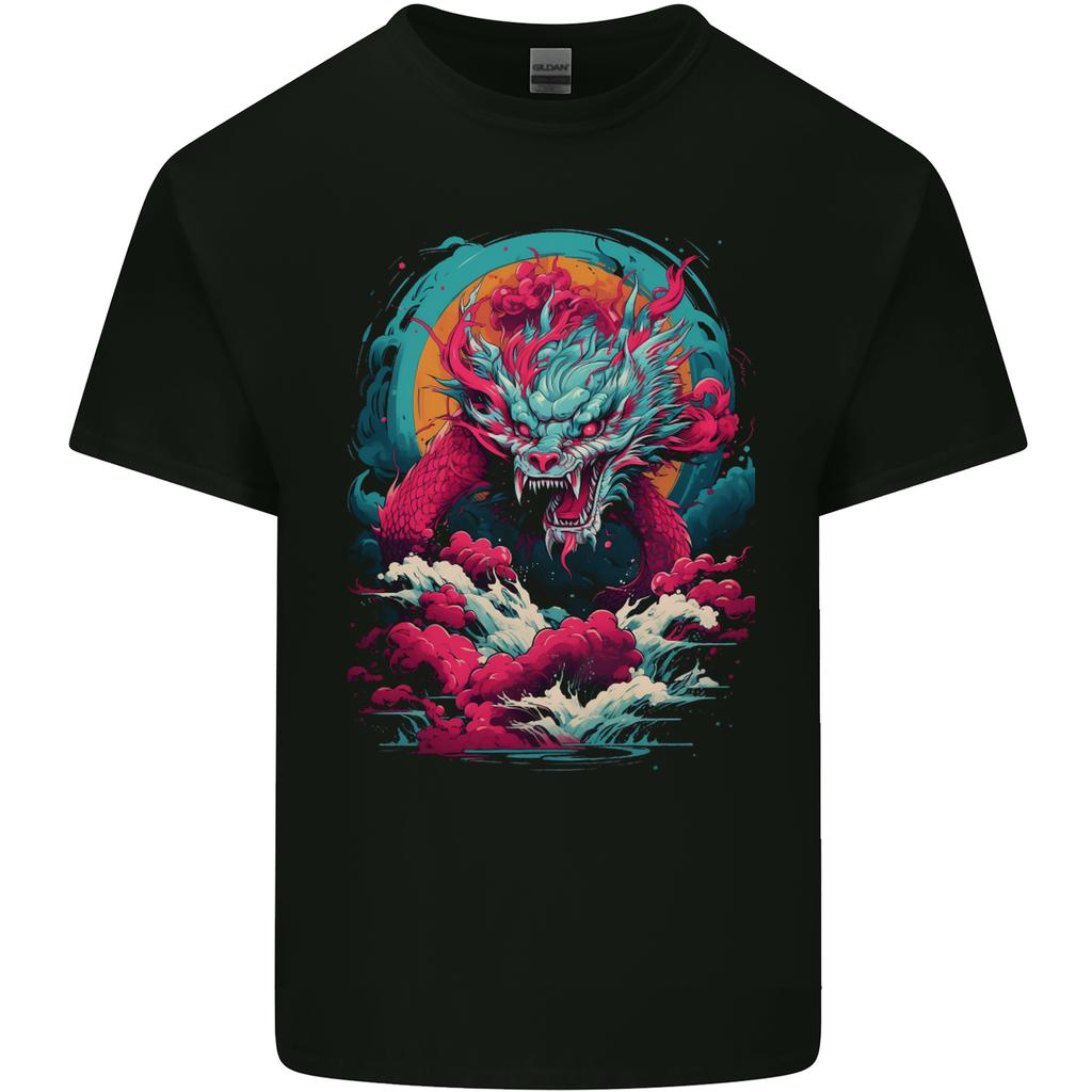 Fantasy Fire Dragon 6 Unisexs Light Cotton TShirt