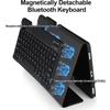 Compatible Bluetooth Keyboard Protective Case with Pen Slot for Xiaomi 5 Pro 11-inch Tablet - Magnetic Detachable Silicone Shell