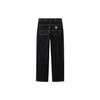 Carhartt WIP FW23 Denim Series Solid Straight Leg Jeans Men jeans Black I022947-89-60