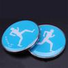 Football Pattern Referee Toss Coin Double Sides Soccer Flip Coin  Referee Equipment