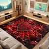 VfB Stuttgart Football Print Crystal Velvet Rug, Comfortable Water Absorbent Non Slip Indoor Floor Carpet