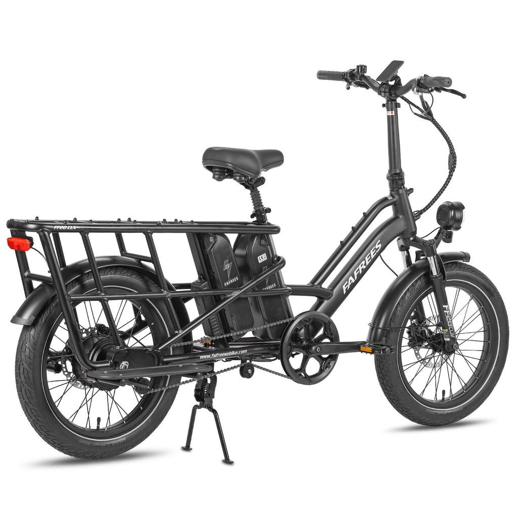 Fafrees FF20 CUV Longtail Electric Bike, 12 Ah X 2 Batteries, 250W