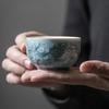 1Pc Chinese Ceramic Teacup Handmade Relief Cup Household Porcelain Tea Cup Travel Personal Single Cup Wine Mugs Teaware