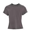 Sexy European & American Style Slim Fit Short Sleeve Round Neck T-Shirt - Versatile Summer Basic