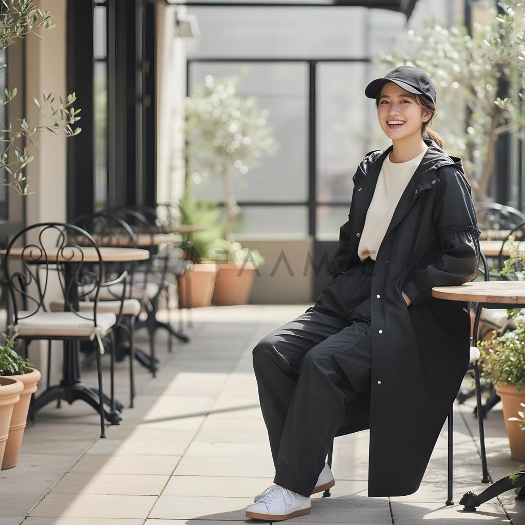 Feimi Mountain Parka Mod Long Hooded Oversized Winter Plus Long Fluffy Solid Street Slimming KH FREE Coat, Knee-Length Jacket, Outerwear, Wear,