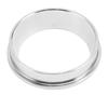 Stainless Steel Coffee Dosing Ring Dosing Funnel Replacement Aviod Mess Waste for Home Cafe Silver 57.5MM
