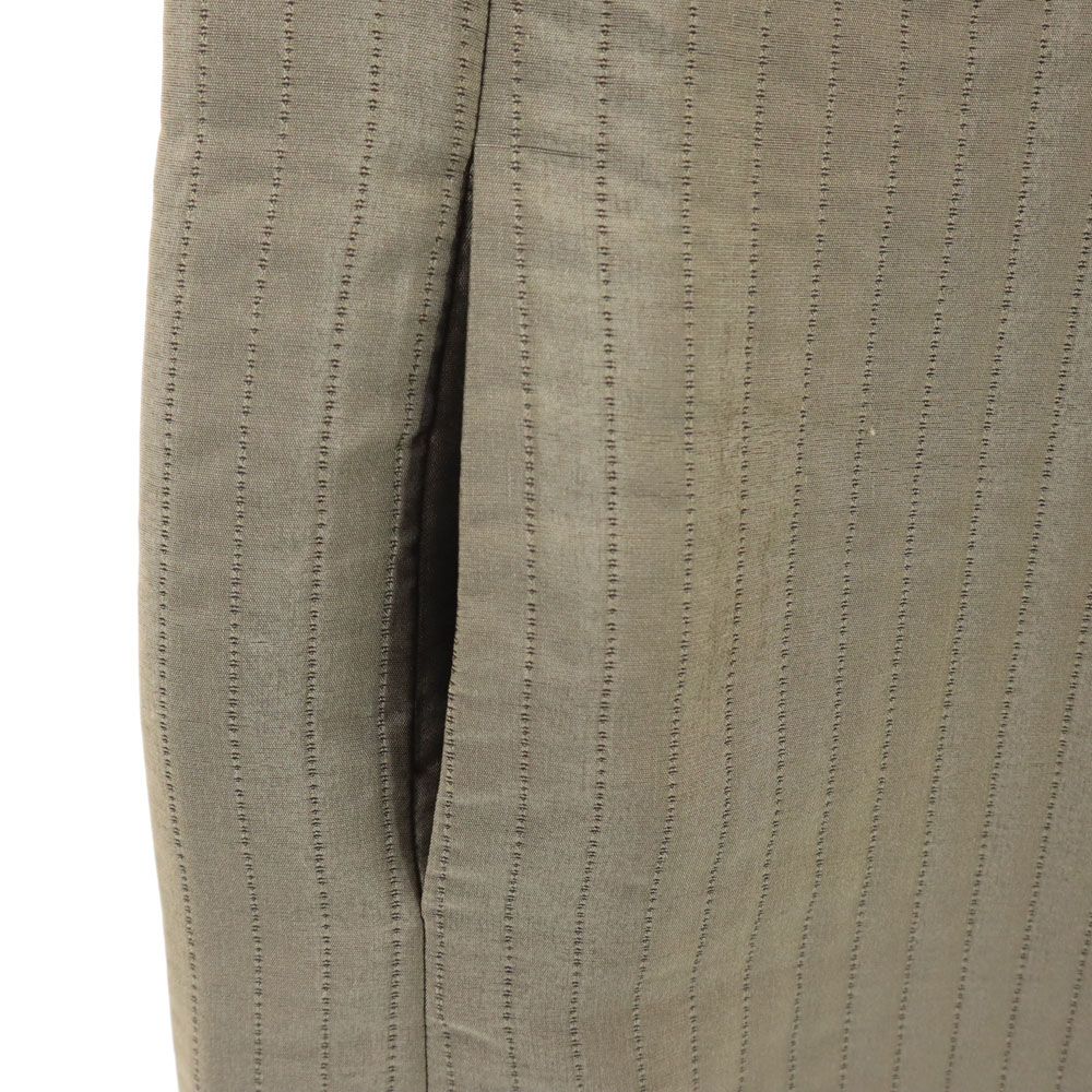 MAX MARA made in Italy No sleeve one piece 42 khaki Back zip Women Used