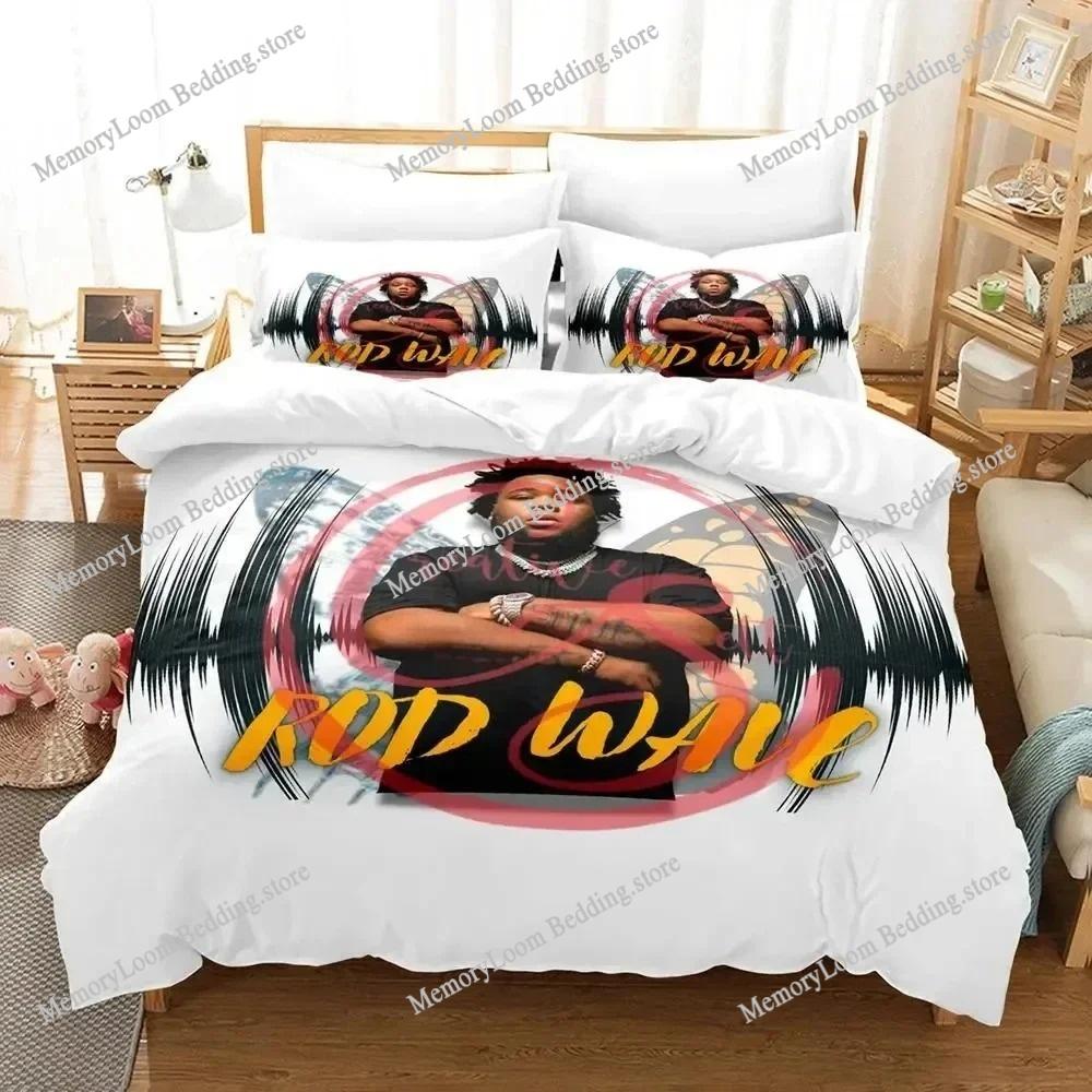 Rod Wave Rapper Bedding Set Duvet Cover 3d Bedding Fashion Design Decoration King Duvet Cover Set Double Bed Set Bedding Sets