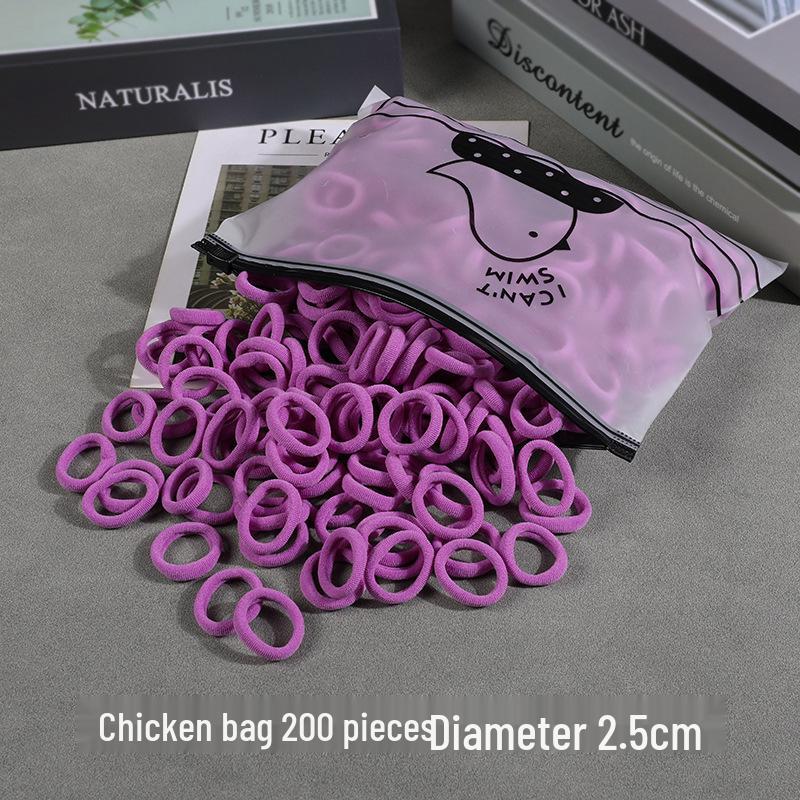 High-Elasticity Hair Ties for Girls - Gentle on Hair, Perfect for Children's Hairstyles