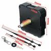 Quality Silent Quartz DIY Mechanism Movement Kit Large Long Hands Clock Movement High Torque Wall Clock Accessories Black