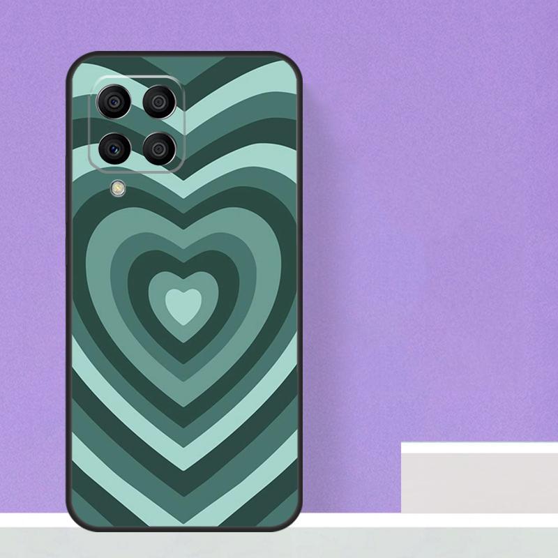 Colorful Heart Circle Love Case For Samsung Galaxy M14 M34 M54 M31 M11 M13 M53 M51 M12 M32 M52 M16 M36 M56 M15 M35 M55