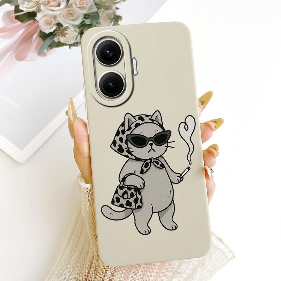 

Чехол для Xiaomi Redmi Turbo 4 Pro Poco F7 5G, противоударный силиконовый TPU, мягкий чехол-футляр для Redmi Turbo 4Pro PocoF7, мультяшный корпус Redmi Turbo 4 Pro