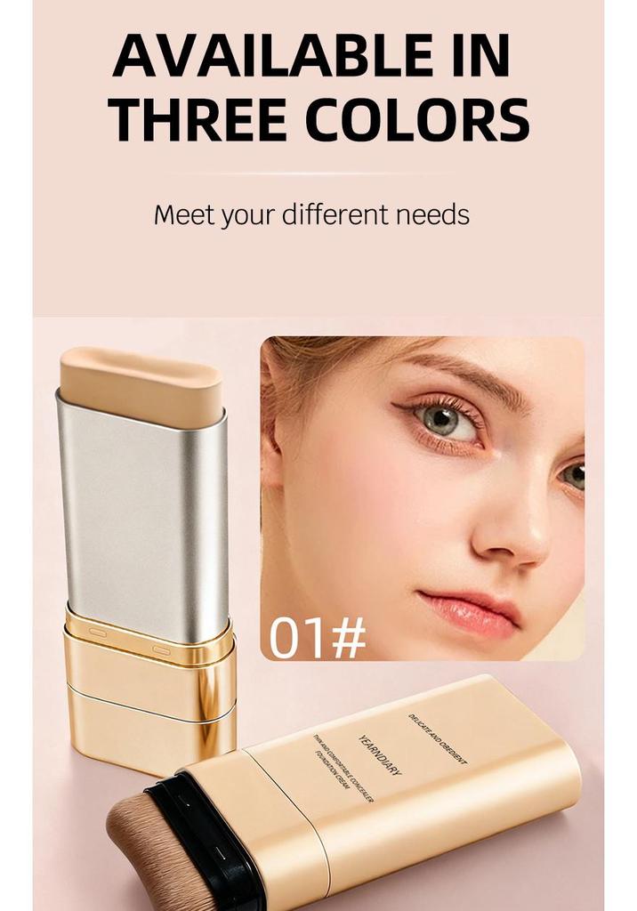 Vodotěsná oboustranná tyčinka na make-up a korektor pro konturování, rozjasnění a dlouhotrvající bezchybný vzhled