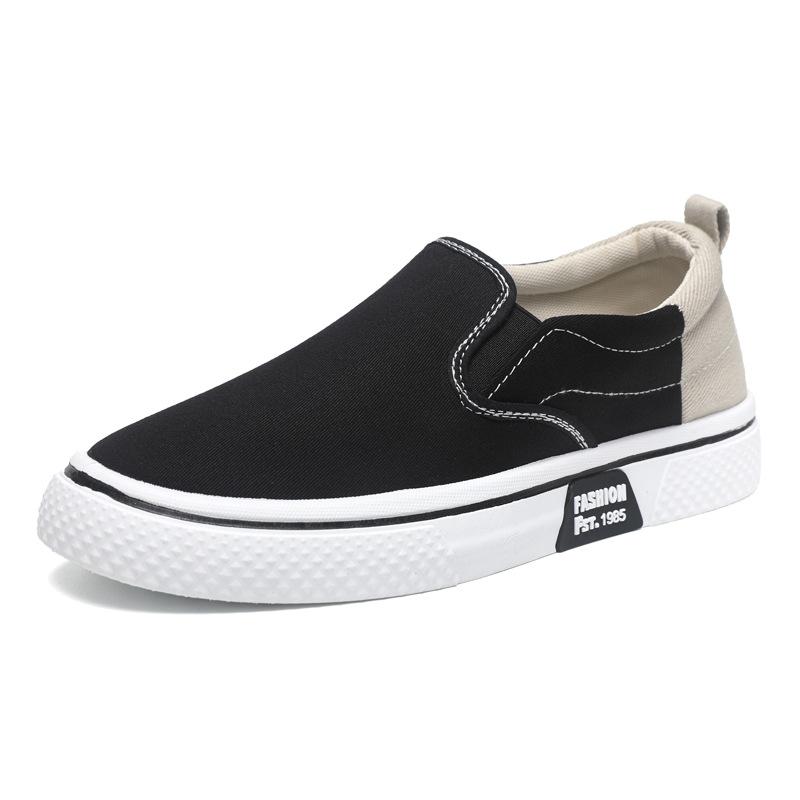 New Fashion Men's Canvas Shoes Lightweight Breathable Non-Slip Student Casual Sneakers