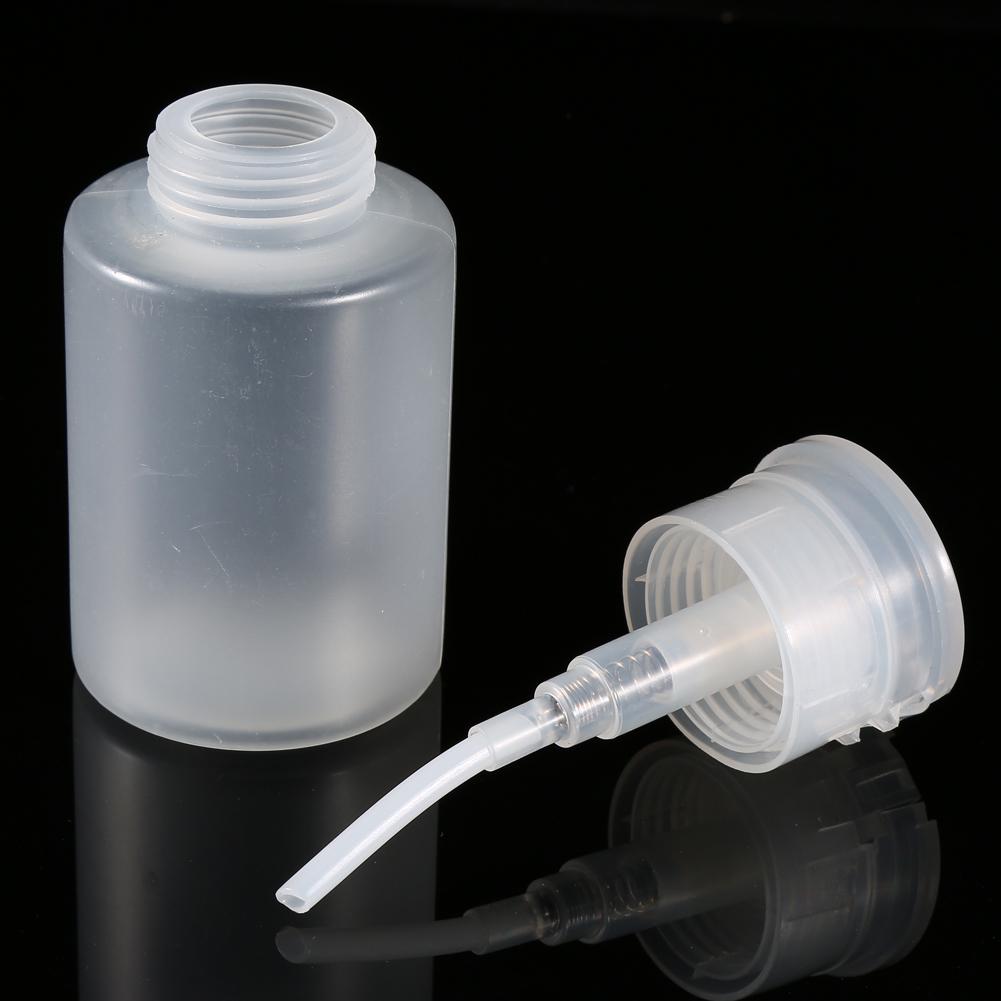 1 ks 150ML Módní Manikúra Prázdná Lahvička Pro Nail Art Odstraňovač Laku Pumpový Dávkovač