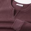 American Vintage Trend Autumn Winter New Men Solid V-Neck Fashion Casual All-match Long Sleeve Loose Pullovers Sweatshirts Tops