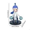 Cartoon Doll Statue Craft Character Sculpture for Indoor Bedroom Living Room red