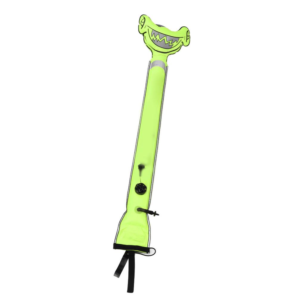 Surface Marker Buoy Scuba Diving Inflatable Safety Tube Hammerhead Shark Signal Marker Buoy Tube High Visibility
