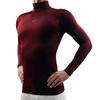 SSK Baseball Fitted High Long General Use Red Undershirt, Neck, Sleeve, (Dark (22), S)