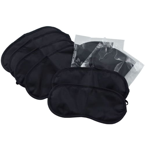 

ZERONOWA Individually Wrapped Disposable Eye Masks for Sleep, Restful Sleep, Lightweight, Travel, Business Trips, Naps, and Commercial Use (Pack of 25