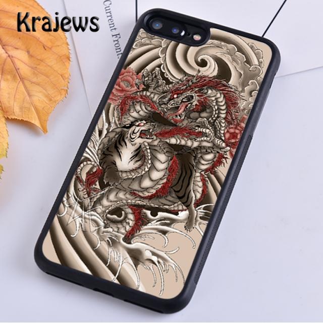 

Krajews Legendary Chinese Dragon Phone Case Cover For iPhone 17 Air 16 15 14 plus 11 12 13 pro ma coque Shell Fundas iPhone 13