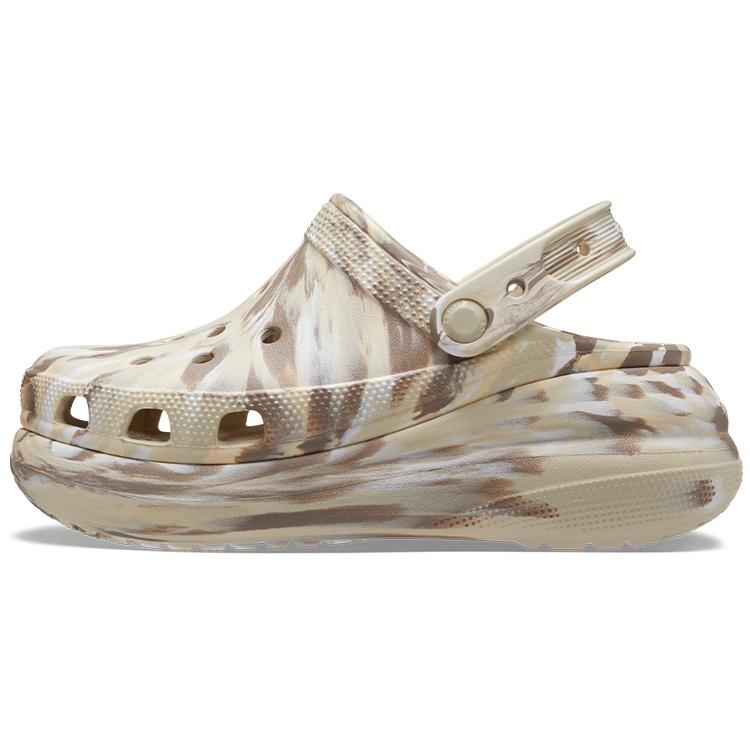 Crocs Classic Crush Marbled Clog Bone Multi Men s 208265-2Y3 EU 42-43