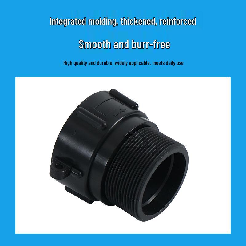 Adjustable Quick-Connect Fittings for Home and Garden Irrigation Pipes