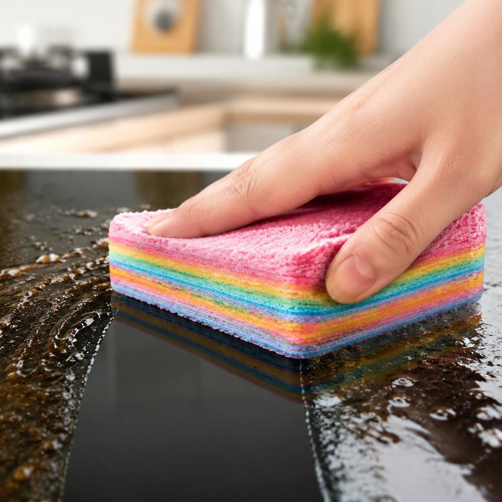 Multi-Layer Tearable Cleaning Cloths for Kitchen and Oil