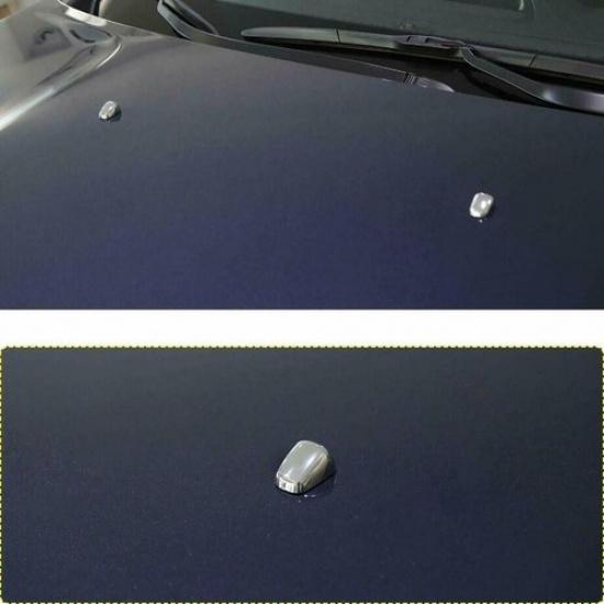 For 2011- Chrysler 300/Dodge Durango Chrome Front Wiper Nozzle Cover Trim 2P