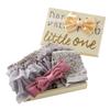 Kufuu Baby Gift Set for Girls, Includes Leg Warmers and Tulle Bloomers, Box (Ash Gray & French)