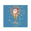 Christmas Glass Static Cling Window Door Sticker PVC Material Holiday Party Atmosphere Decoration Festive Art Design