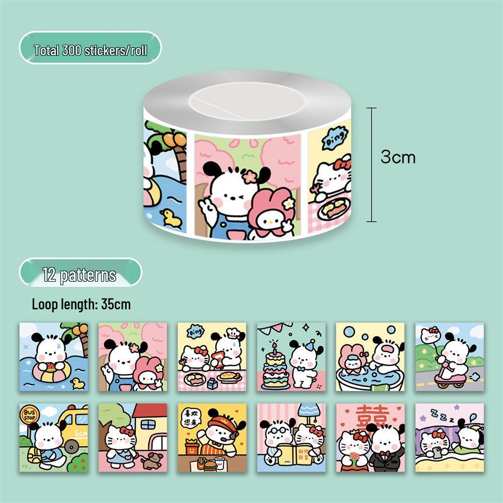 Simple Morandi Polka Dot Stickers In Earth Tones for Journals and Photo Albums