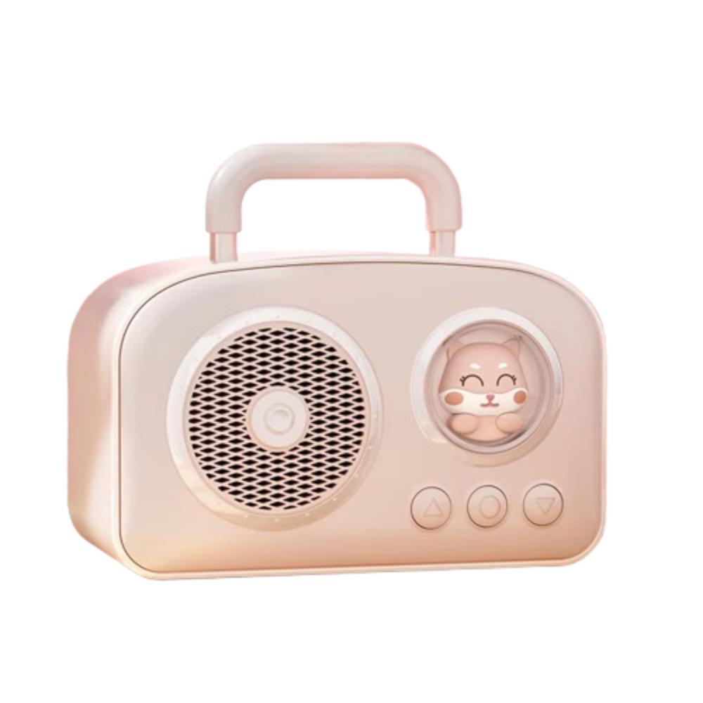 USB Interface Mini Retro Bluetooth Speaker Rich Bass Wireless Speaker Portable Speaker Student Use